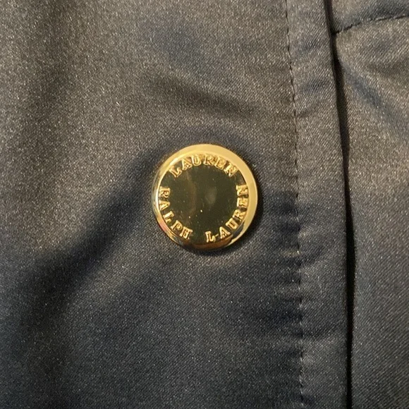 Lauren Ralph Lauren Black Plus Size Satin Puffer Jacket 2X NWT - Picture 5 of 16